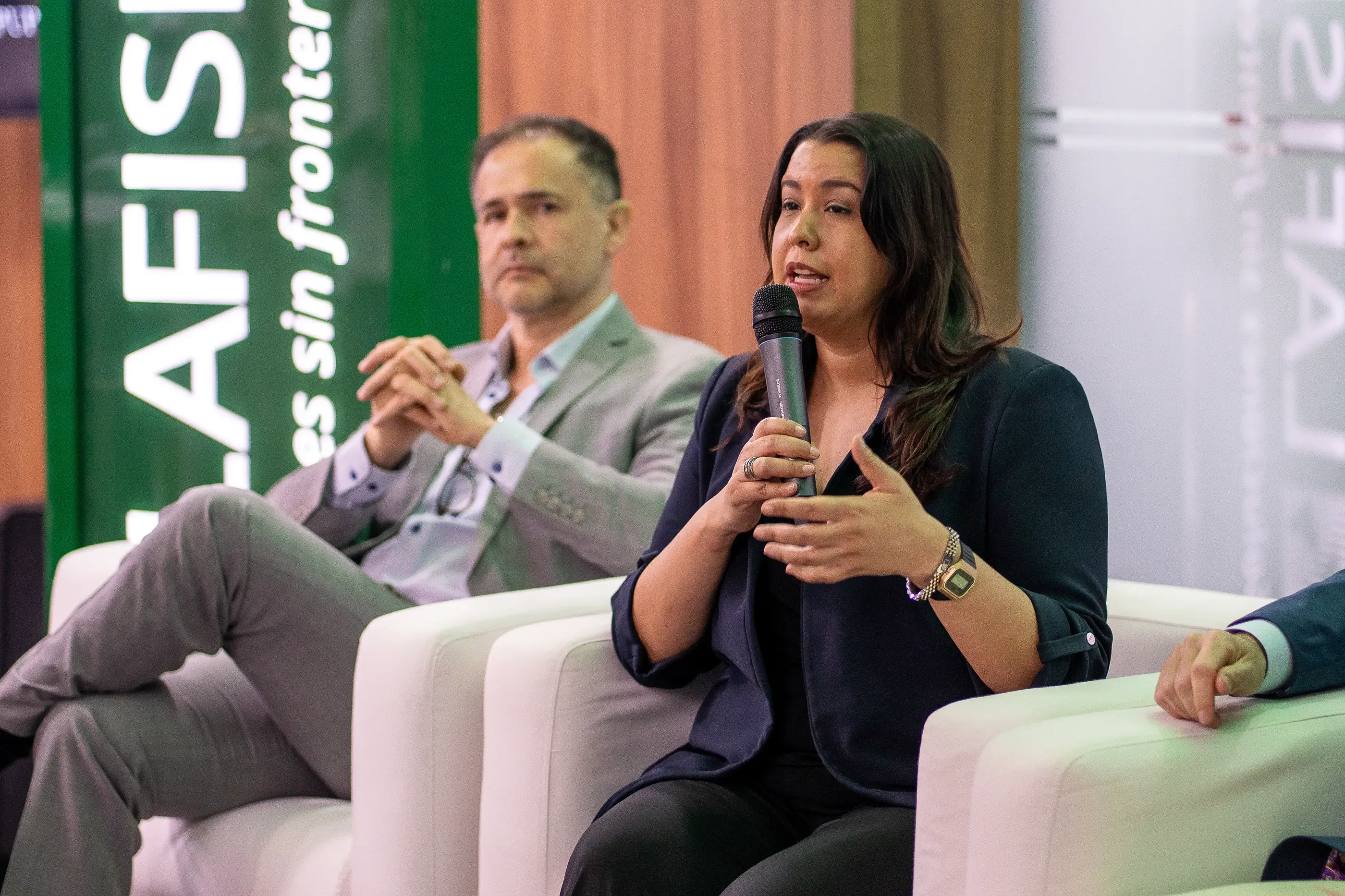 Panel de conversación del LAFISE Business Forum
